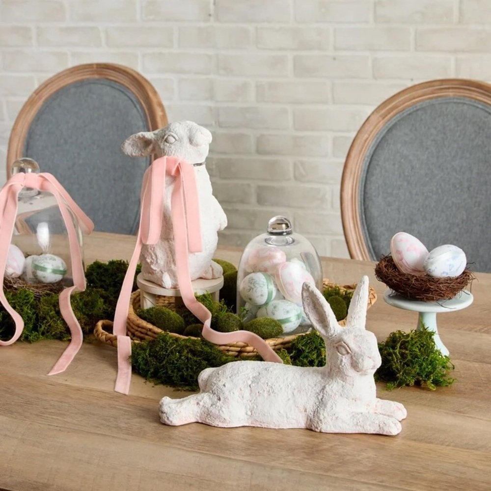 My Texas House Standing Bunny Figurine White - Easter Spring 2025 - Picture 6 of 9